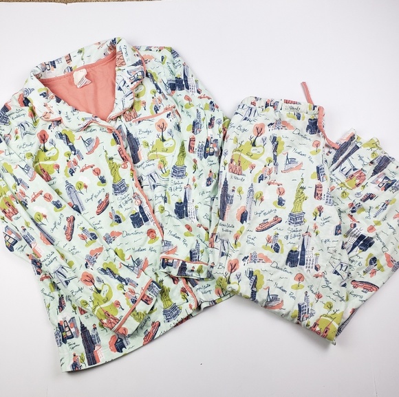 munki munki Other - Munki Munki I Pajama Set New York Print